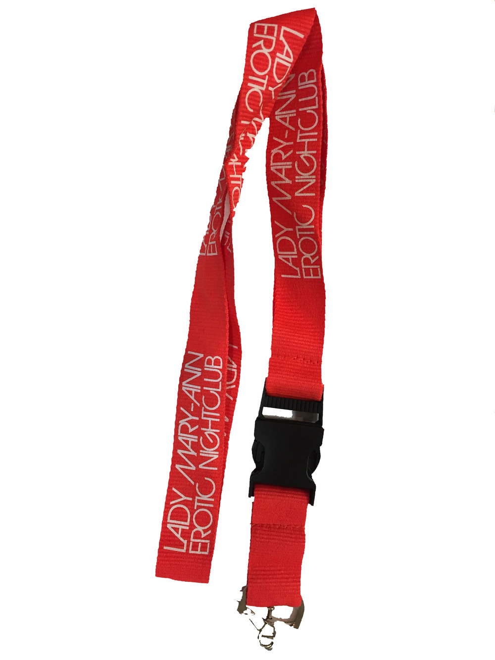 LEASH  ROUGE (PORTE-CLÉ) LADY MARY ANN 