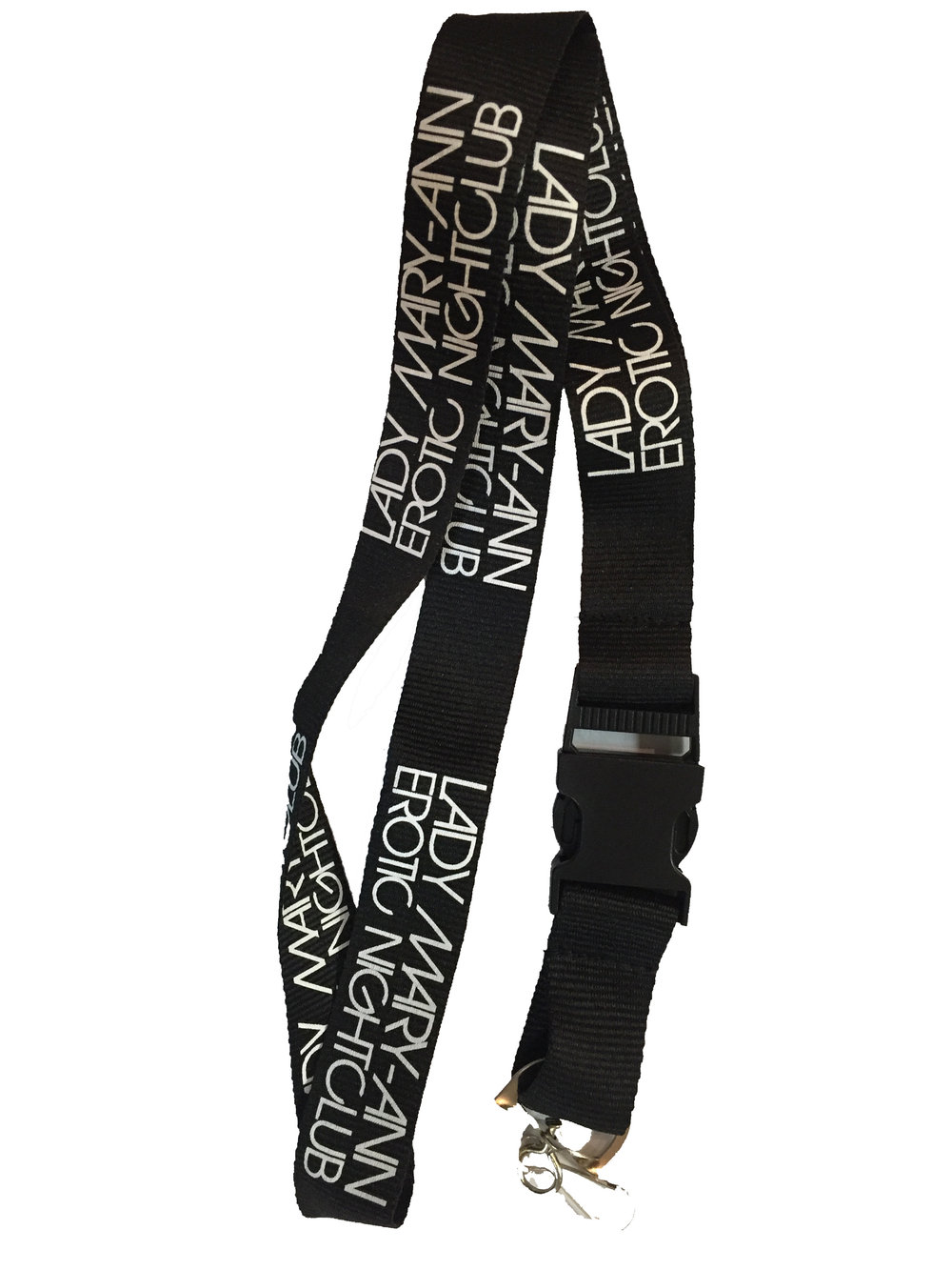 LEASH NOIR  (PORTE CLÉ) LADY MARY ANN 